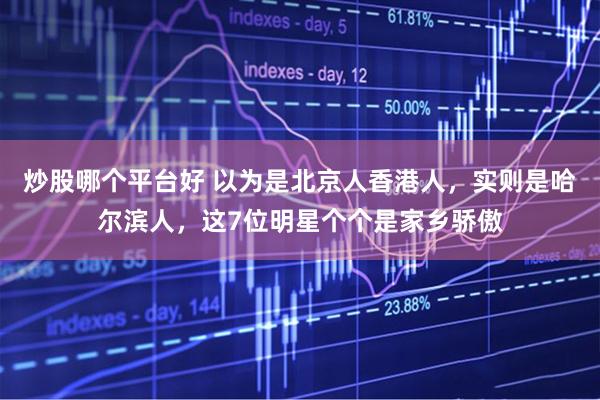 炒股哪个平台好 以为是北京人香港人，实则是哈尔滨人，这7位明星个个是家乡骄傲